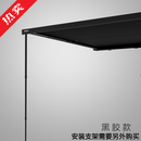 帕肯坦克300锐博侧边帐篷自动回收遮阳防雨轻量化无损装露营车载天幕 300【锐博侧边帐】黑胶款-1.9M*2.6M