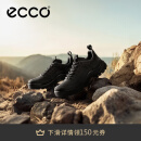 爱步（ECCO）户外登山鞋男 2024年秋季新品耐磨抓地男士休闲运动鞋 越野822354 黑色82235451052 42