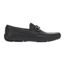 【准新品】菲拉格慕（Ferragamo）男士黑色Gancini扣饰驾车鞋 0755610_3E _ 60 礼物送男友