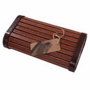 禧愿  夏季竹空心枕汗蒸房用凉枕藤枕夏天枕麻将枕竹块枕头夏凉 枕头 大号镂空空心枕2个起拍