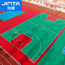 劲踏（JINTA）室外悬浮地板篮球场地垫户外塑胶运动地板510㎡ 双层米字升级款