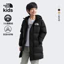 北面（The North Face）儿童羽绒服童装ICON儿童Nuptse长款鹅绒羽绒服连帽经典款|88UF JK3/宇宙黑 150 (L) （150/72）充绒量约260g