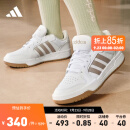adidas阿迪达斯官方ENTRAP女子休闲板鞋小白鞋少年感复古篮球鞋 白/金色 39(240mm)