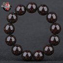 檀境 收藏级爆满星印度小叶紫檀手串18mm男士佛珠 高油密老料檀香紫檀 【孤品TJ9982】一物一拍爆满金星 18mm*13颗