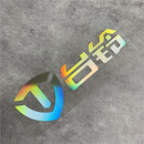 塔克尔适用于电动车贴纸个性车贴防水台铃logo车标贴定订制反光装饰 台铃标志20厘米长七彩镭射