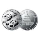 2022年熊猫银币 熊猫银币1000克