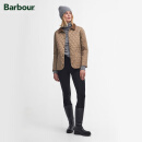 Barbour Annandale女士四季经典保暖菱格修身绗缝夹克 沙丘色 10