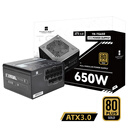 利民（thermalright） 额定650W TR-TG650 金牌全模组  全日系电解电容 14CM小机身  ATX3.0电源 80PLUS金牌认证