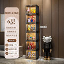 温鑫福【全硬材质】展示柜盲盒收纳展柜盒积木乐高架透明模型玩具盒 大六格(大型乐高18-30个)