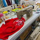 越乡绣娘专业日本进口兄弟牌手推绣花机全套配新（原名江南绣娘） 灰色9.5新一整套