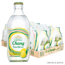 三麟进口泰国大象苏打水 经典黄柠檬味 325ml*24瓶Chang泰象牌苏打气泡水 整箱装