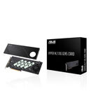 华硕（ASUS） ASUS 华硕 M.2 x16 Gen5 PCIe 5.0四通道NVMe固态硬盘扩展卡 支持RAID