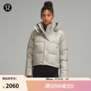 lululemon丨Wunder Puff 女士短款羽绒外套 LW4CATS 杂色生亚麻 6