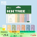 kocotreekk树一次性雨衣便携防雨卡片应急户外旅行必备混色7个装 成人版
