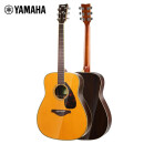 雅马哈（YAMAHA）全新升级款FG830VN 北美型号单板民谣吉他 复古色面单木吉他41英寸 