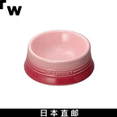 酷彩（Le Creuset）【日本直邮】酷彩 宠物碗 (M) 自然粉色 狗 猫 防污 微波炉适用