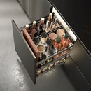 悍高（HIGOLD）希勒3.0调味品篮抽拉厨房拉篮橱柜双层阻尼抽屉式收纳 306294（450柜）