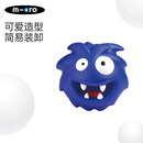 micro 瑞士迈古micro儿童滑板车装饰头 里诺小车 小怪兽 怪兽头