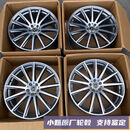 诚迈适用奔驰GLS450原厂原装22寸轮毂 AMG进口钢圈 合GLS400 GLE 轮毂四只(枪灰色)