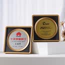 创意奖牌定制星级酒店代理证书授权牌定做金奖牌匾授权经销商
