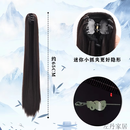 绿简堂永夜星河假发一体式古装假发全头套发型发饰永夜星河慕瑶COS造型 抓夹马尾+青玉色发冠