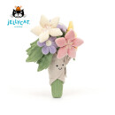 Jellycat英国JELLYCAT趣味花束手捧花玩偶可爱毛绒玩具送女生七夕礼物 趣味系列手捧花 31cm[官方]