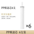 适用韩国morningrain晨雨过滤花洒过滤器滤芯PP棉淋浴喷头滤芯 PP棉滤芯 MR/AS适用 6支装