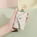 高尔夫（GOLF）钥匙包女印花多功能卡包收纳包锁匙包零钱包汽车钥匙扣礼盒装