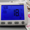 德国瑞好地暖温控器 液晶可编程水地暖温度控制器ADR-UFH温控面板