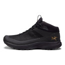 始祖鸟（ARC'TERYX）男鞋 AERIOS FL 2 MID GTX 轻便耐磨舒适防水中帮户外徒步登山鞋 Black/黑金 标准42/US8.5