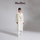 MaxMara【经典款】女装101801 Madame经典毛呢大衣1018012906 白色 40