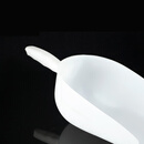 耐尔尼 不锈钢饲料铲猪添料铲补料斗电子数显称料加料铲子养殖场用填料勺 消毒后发货 白色塑料 饲料铲
