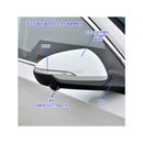 适配18-22款长安逸动plus倒车镜总成反光镜片转向灯罩后视镜外壳 6+1【备注左右颜色】手折360