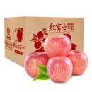 京果源山东烟台红富士苹果 整箱10斤净重8.6斤果径75-80mm 脆甜新鲜水果