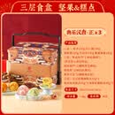 御茶膳房（The Imperial Palace 1723）御茶膳房糕点点心坚果礼盒装特产零食大礼包送礼长辈高档节日礼品 '典乐汉唐正[3盒装] 4.2kg