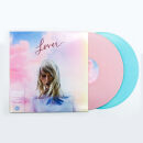 正版 泰勒斯威夫特 霉霉 恋人Lover  粉蓝双彩胶2LP 黑胶唱片 2LP+歌词册