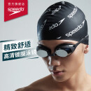 速比涛（Speedo）Cyclone 3 高清防雾精工镀膜泳镜 812271A273 黑色/银色