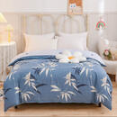 雅芳婷全棉被套单件纯棉被罩学生宿舍1.5单双人1.8米床上用品 叶知秋 160x210cm