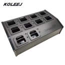 科立捷（KOLEEJ）适配摩托罗拉GP328 GP338 PTX760对讲机多路充多联多排充电器座充电源高端十路路充