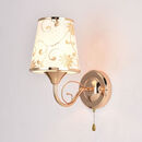 祎琳（yilin）壁灯卧室墙壁床头灯简约现代创意欧式美式led客厅过道楼梯灯具 C04配送LED灯泡 三色+拉线开关