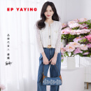 EP雅莹[唐嫣同款]女装 小香风蕾丝修身显瘦优雅外套 2023夏装新款1202A 白色 2/S