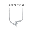 周大福HeartsOnFire赫兹斐亚 VELA系列18K金钻石项链HOF UU5303生日礼物 40cm