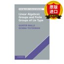 英文原版 Linear Algebraic Groups and Finite Groups of Lie Type 线性代数群和李型有限群 精装 英文版 进口书籍