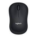 罗技（Logitech）M220 轻音鼠标 无线鼠标 办公鼠标 对称鼠标 带无线微型接收器 灰黑色