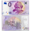 欧洲-全新UNC 欧盟0欧 商业纪念钞 欧盟纸币 欧盟纪念钞 马克思诞辰100周年纪念钞 单张