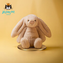 Jellycat英国致臻系列害羞维洛&罗莎邦尼兔毛绒玩具可爱兔子玩偶 米色 害羞维洛邦尼兔 31cm