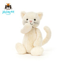 Jellycat害羞小猫可爱儿童玩具毛绒玩具公仔玩偶娃娃 乳白色 高31cm×宽12cm