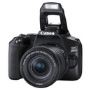 佳能（Canon） EOS 200dii/200d2/200D二代入门级单反相机数码家用高清旅游相机 200DII 18-55防抖套机黑色