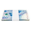 金铧 2015年中国航天钞 全新航天钞100元面值 航天币 整刀百连号（号码随机）