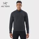 ARC’TERYX始祖鸟 COVERT LT  保暖 男子 抓绒衫 Black Heather/黑灰色 XL